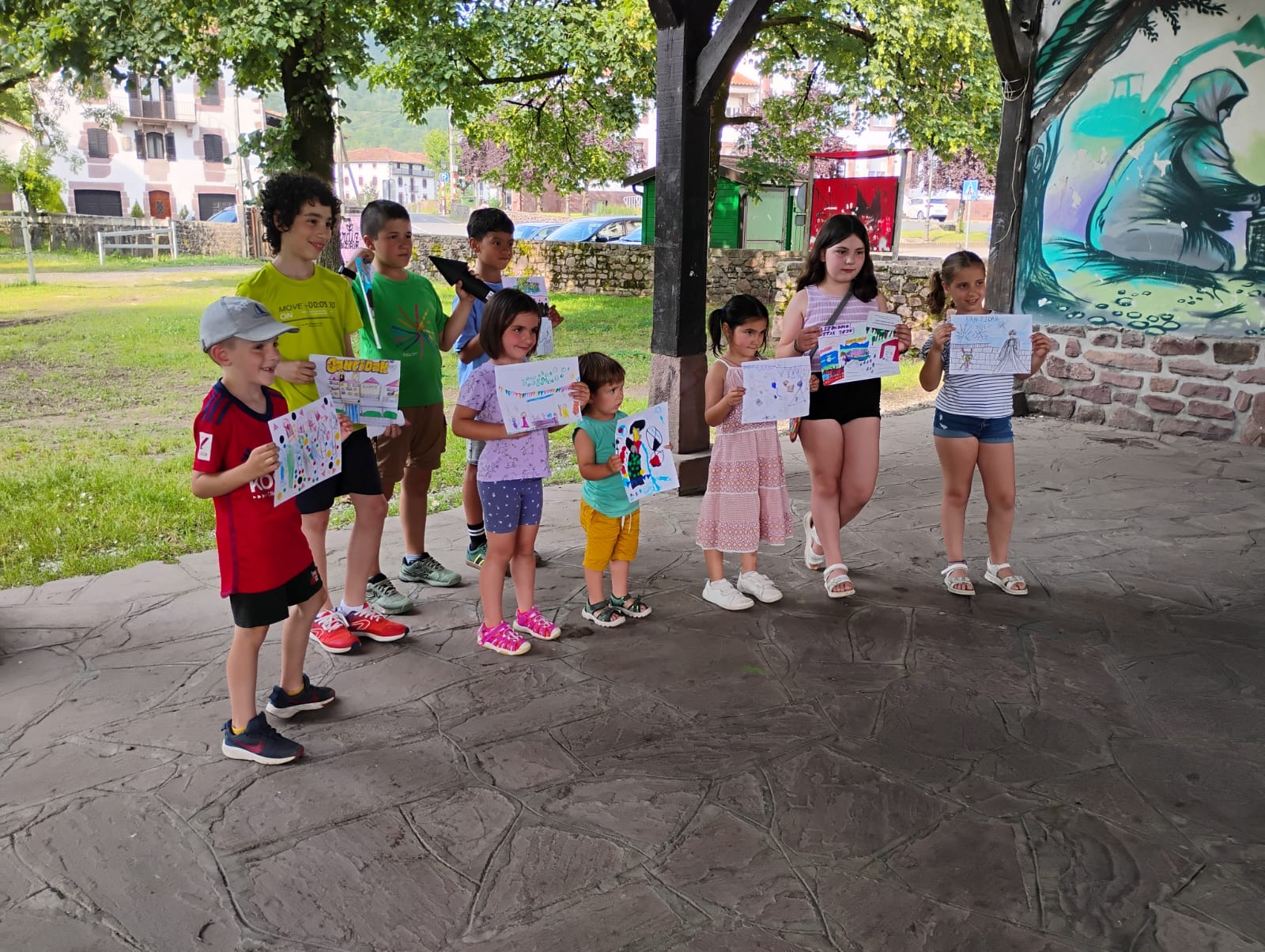 Elizondoko bestetako txupinazoa