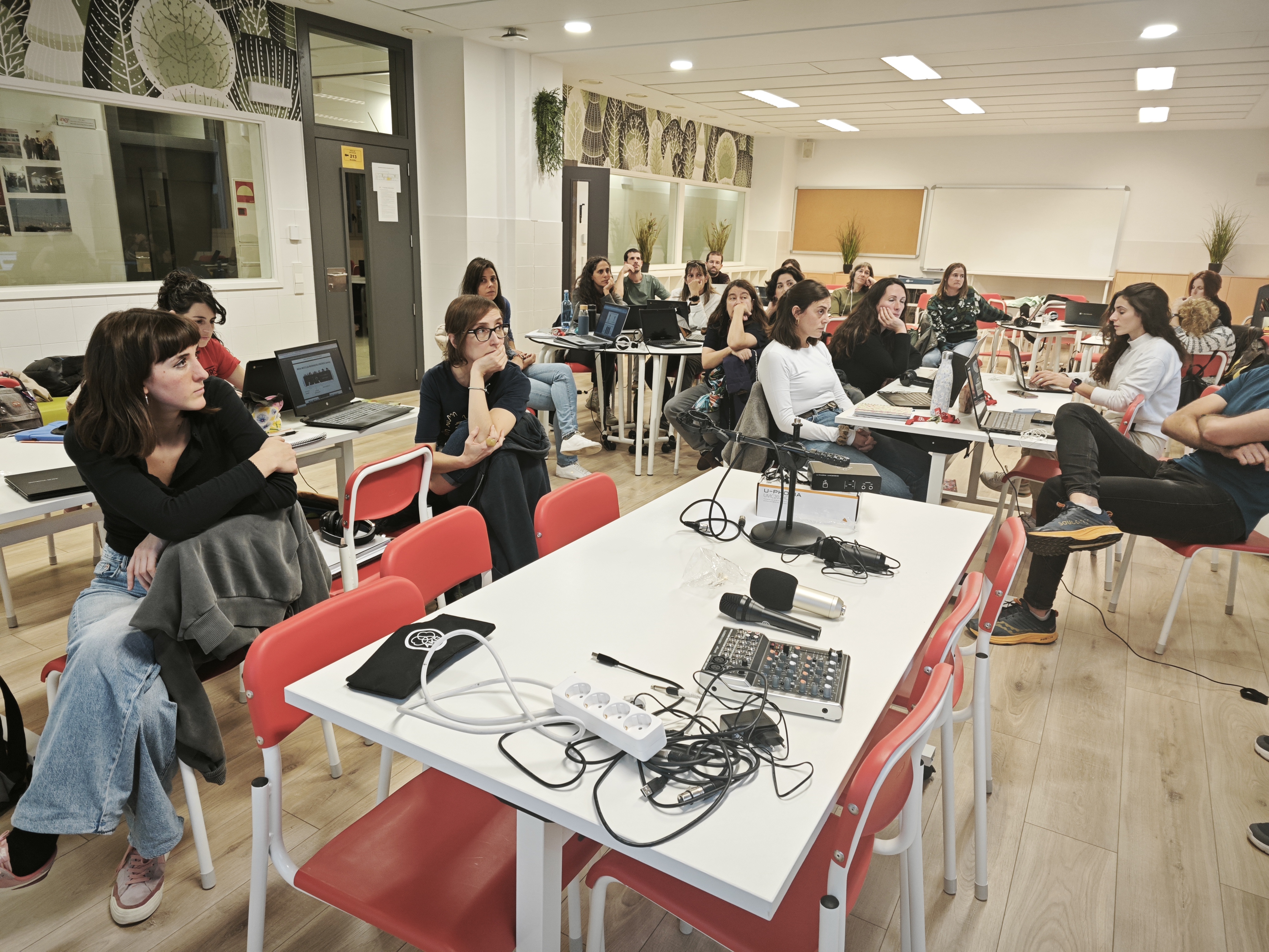 Irakasleen formakuntza irrati eta telebistan