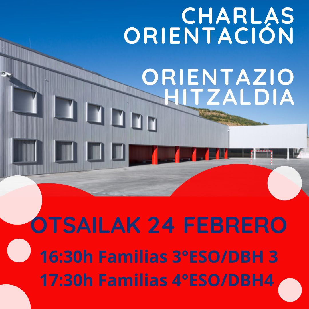 CHARLA ORIENTACIÓN 3° y 4°