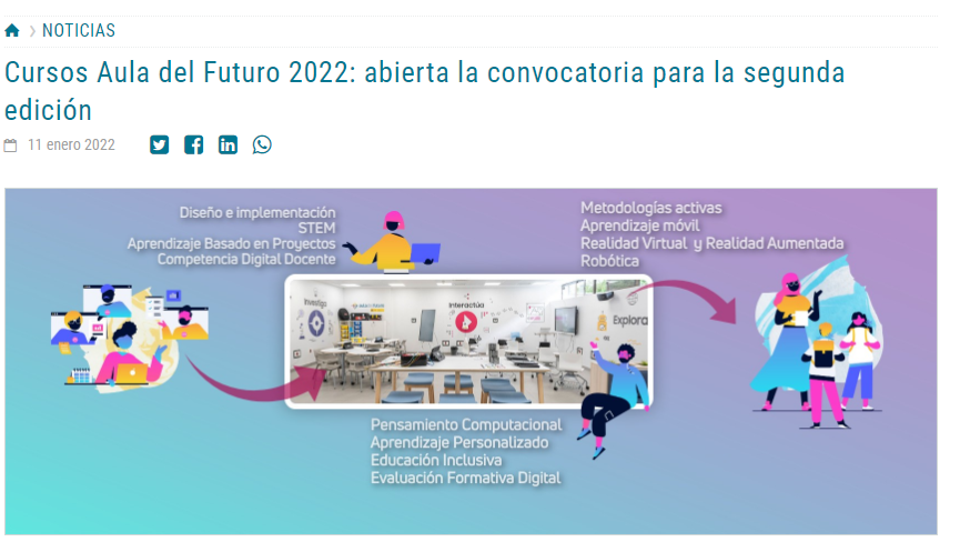 Cursos Aula del Futuro 2022