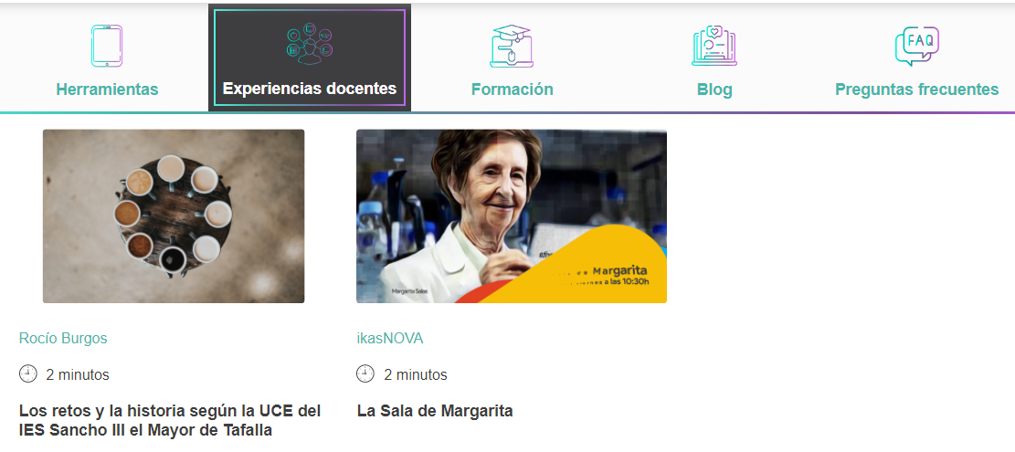 Experiencias docentes