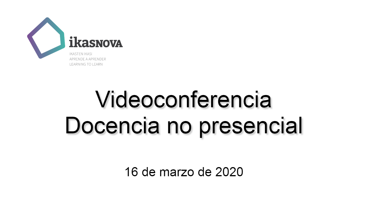 Grabación videoconferencia Responsables TD y Coordinadores TE